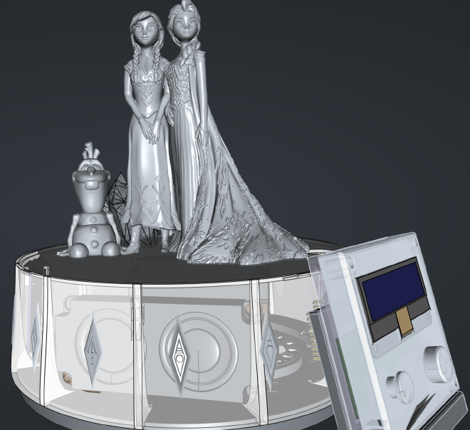 Complete 3D model