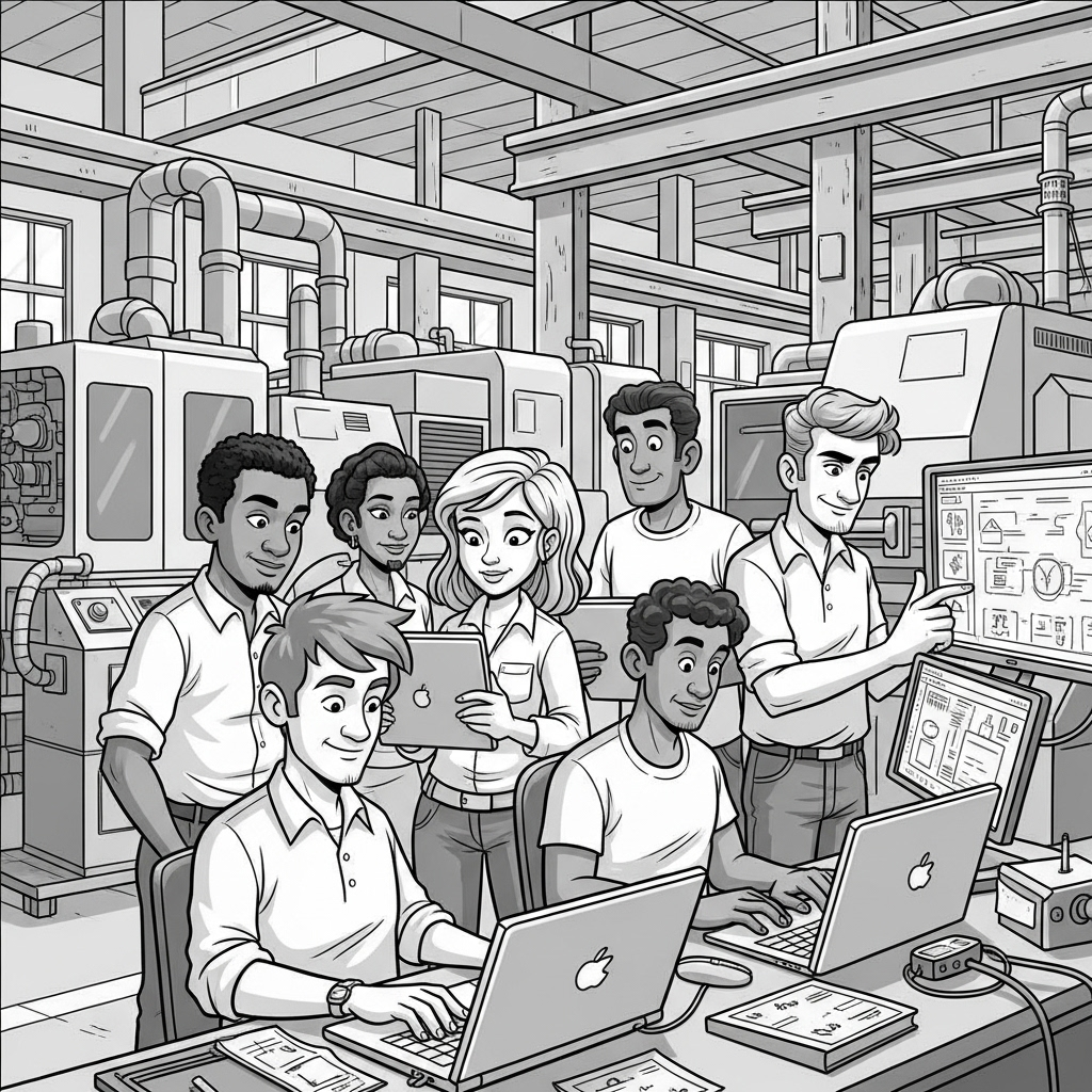 Software Manufacturing · bits and pixels